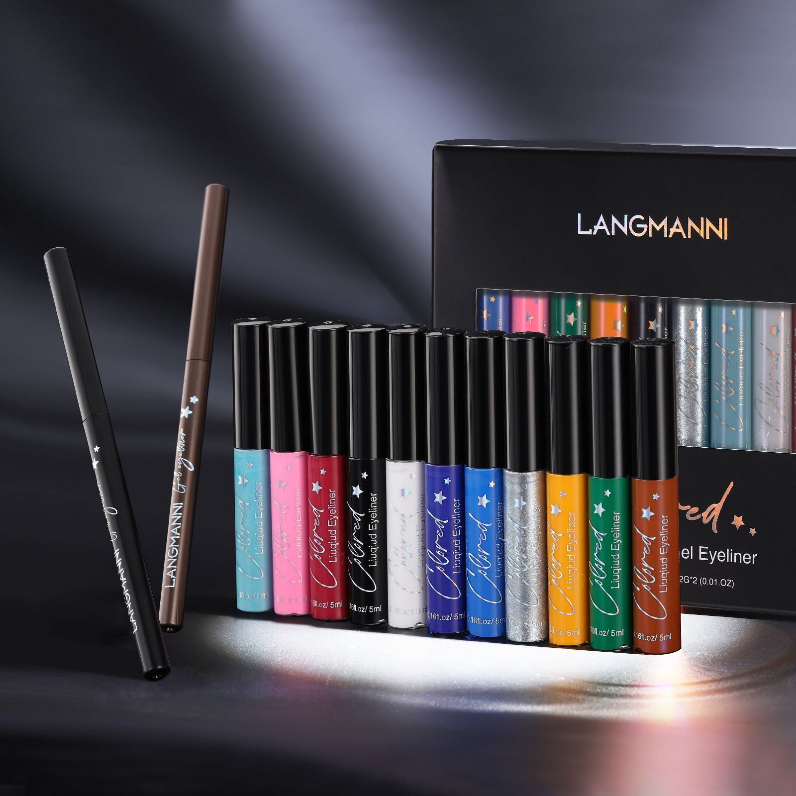 Make-up Eyeliner Liquid And Gel Pen Combination Set Make-up Eyeliner Liquid And Gel Pen Combination Set
